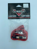 Victory Victory Block Logo Lanyard Red 2863586