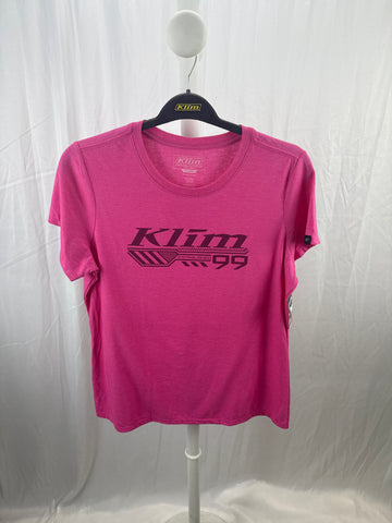 KLIM Foundation Tri Blend Tshirt - Rasperry Radiance