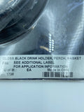 Kuryakyn Gloss Black Drink Holder 0603-0688