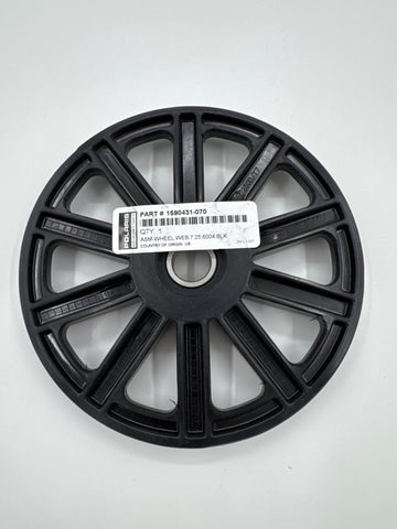 ASM Wheel WEB, 7.25, 6004 BLK 1590431-070