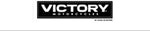 Victory White V-Block Logo Decal
