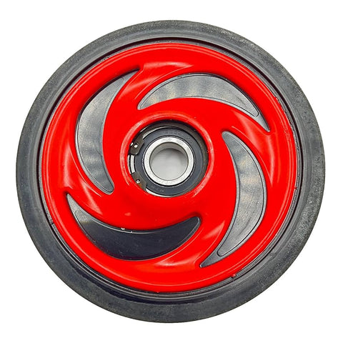 Assembly Wheel Scrolled- Red 5.62 1590318-293