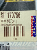 Memphis Shades Black Plastic Lowers 170756