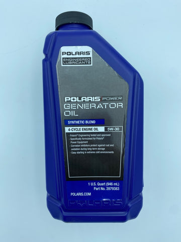 Polaris Generator Oil Synthetic Blend 4-Cycle Engine Oil
