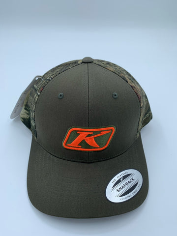 Klim Classic Snapback Hat Camo/Green